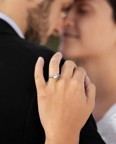 trending engagement ring